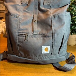 Carhartt Gray Convertible Backpack Tote
